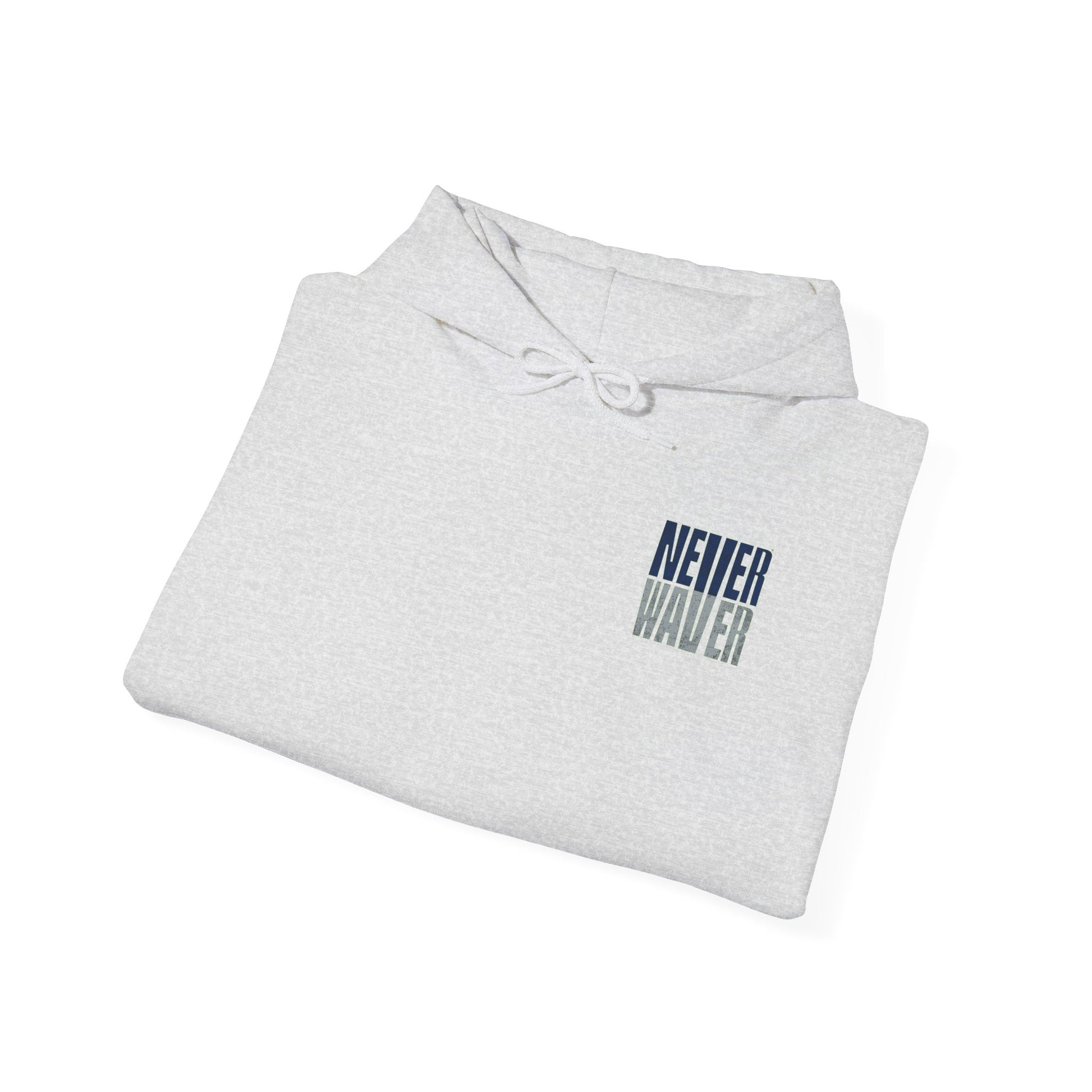 Seattle Fans Never Waver W-Leopard Football Unisex Heavy Blend™ Hooded Sweatshirt - Never Waver