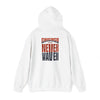 Unisex Heavy Blend™ Hooded Sweatshirt - 'Chicago Fans Never Waver' Motivational Apparel - Never Waver