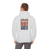 Unisex Heavy Blend™ Hooded Sweatshirt - 'Chicago Fans Never Waver' Motivational Apparel - Never Waver
