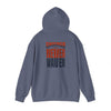 Unisex Heavy Blend™ Hooded Sweatshirt - 'Chicago Fans Never Waver' Motivational Apparel - Never Waver