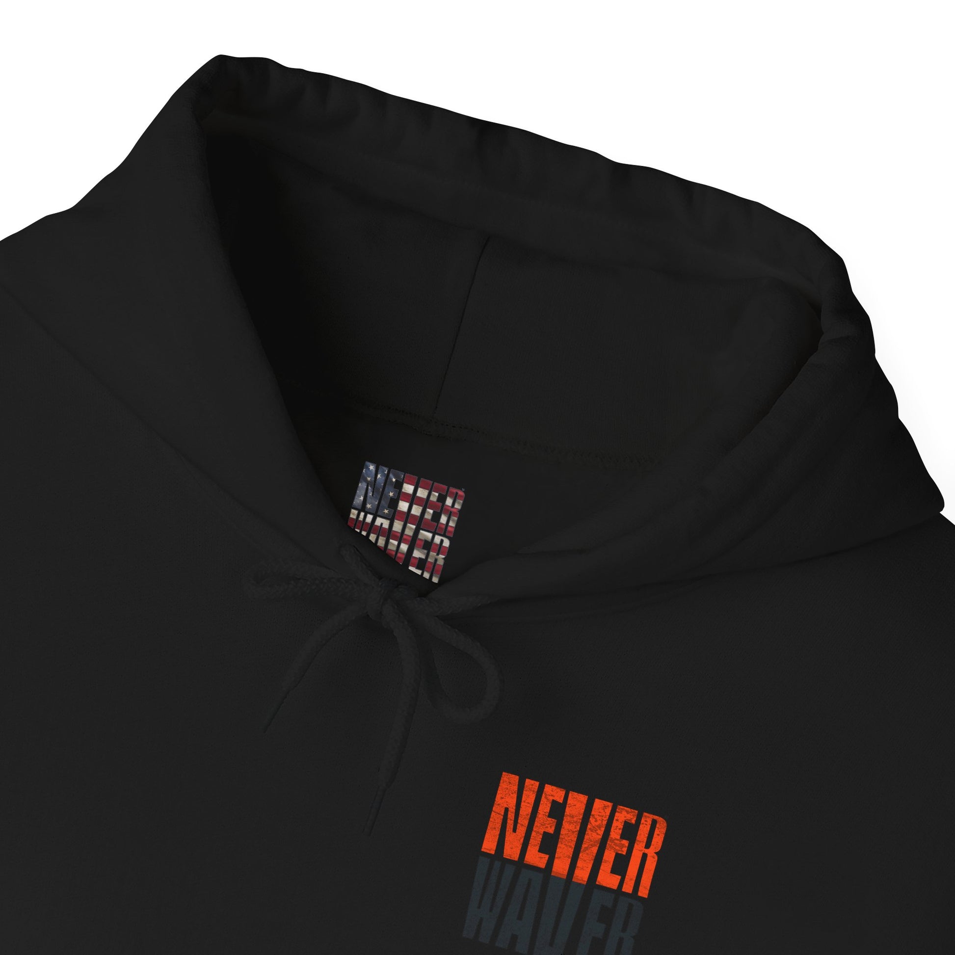 Cincinnati Fans Never Waver Hoodie - Unisex Heavy Blend Sweatshirt - Never Waver