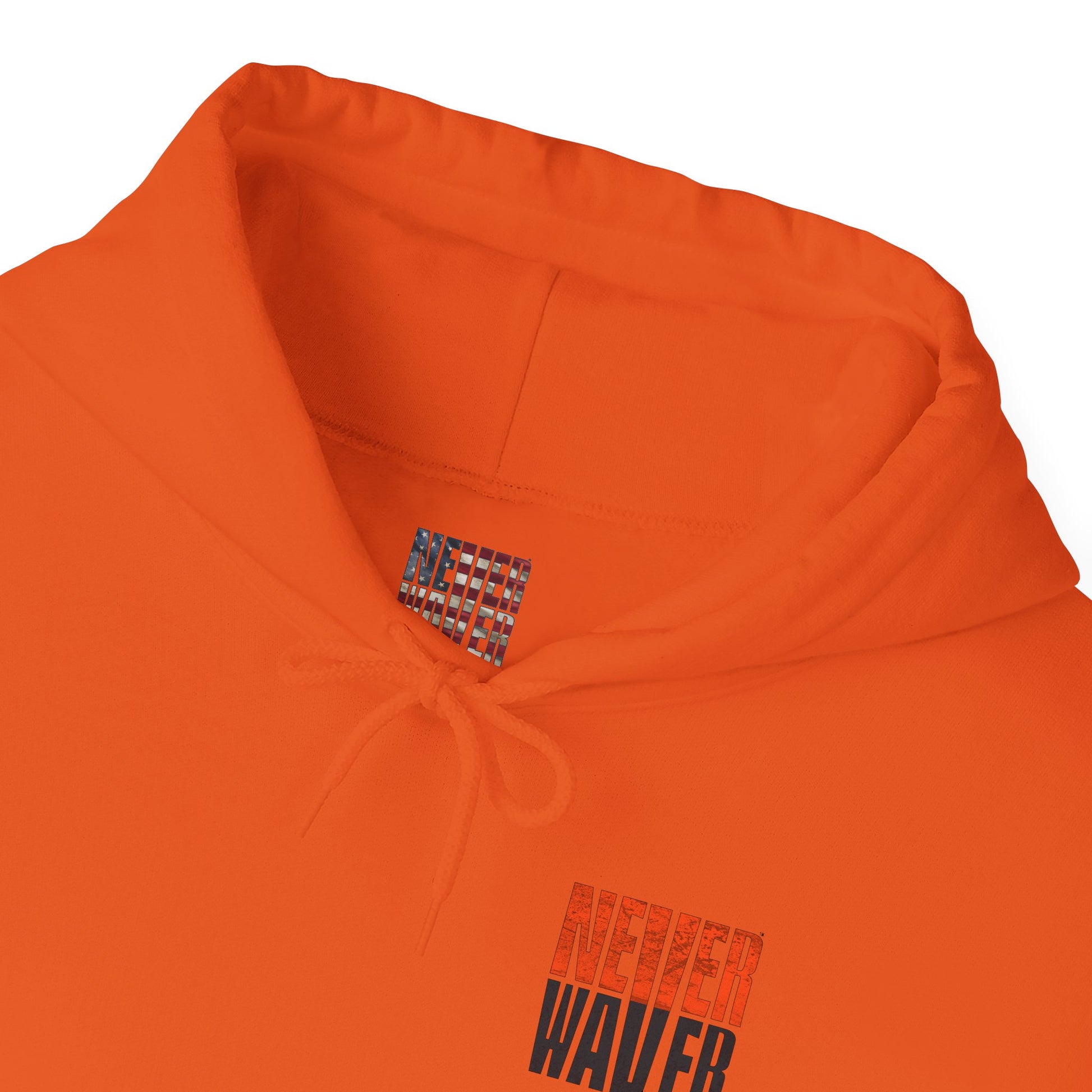 Cincinnati Fans Never Waver Hoodie - Unisex Heavy Blend Sweatshirt - Never Waver