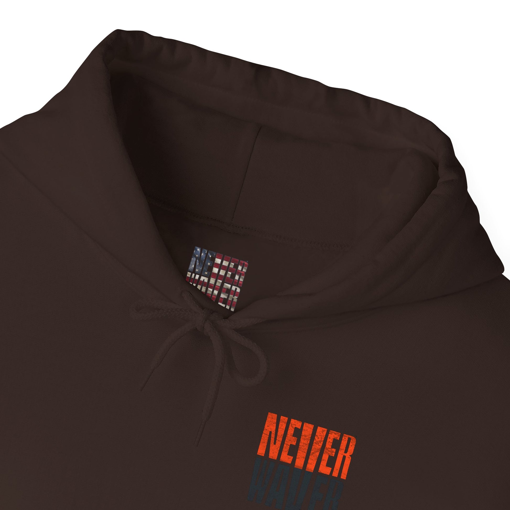 Cincinnati Fans Never Waver Hoodie - Unisex Heavy Blend Sweatshirt - Never Waver