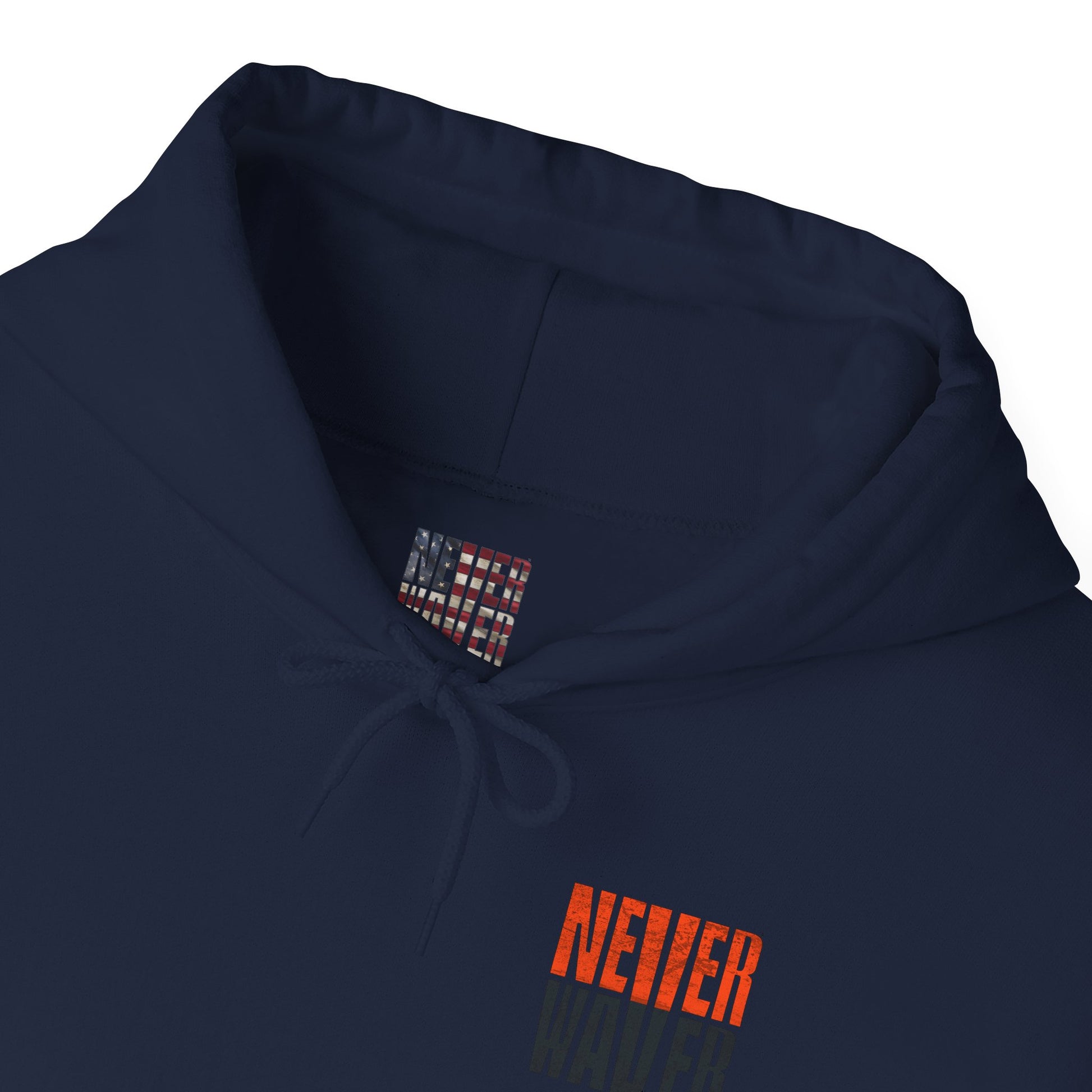 Cincinnati Fans Never Waver Hoodie - Unisex Heavy Blend Sweatshirt - Never Waver