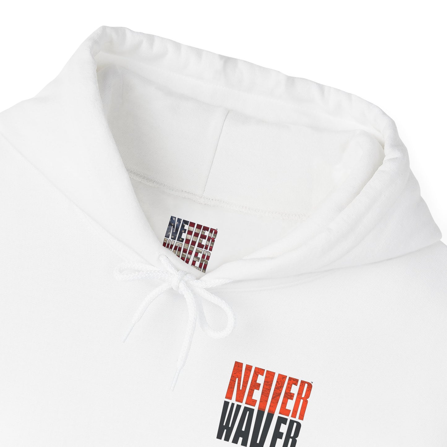 Cincinnati Fans Never Waver Hoodie - Unisex Heavy Blend Sweatshirt - Never Waver