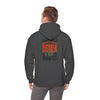 Cincinnati Fans Never Waver Hoodie w Leopard Football - Unisex Heavy Blend Sweatshirt - Never Waver