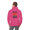 Cincinnati Fans Never Waver Hoodie w Leopard Football - Unisex Heavy Blend Sweatshirt - Never Waver