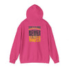 Green Bay Hoodie w Leopard Football - Unisex Heavy Blend Sweatshirt - Never Waver