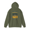 Green Bay Hoodie w Leopard Football - Unisex Heavy Blend Sweatshirt - Never Waver