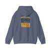 Green Bay Hoodie w Leopard Football - Unisex Heavy Blend Sweatshirt - Never Waver