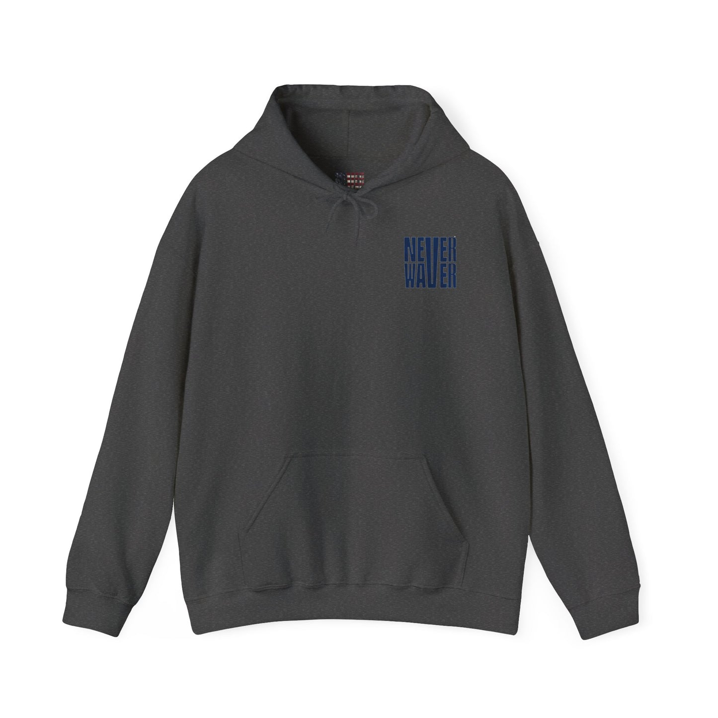 Indianapolis Fans Never Waver Unisex Heavy Blend™ Hooded Sweatshirt - Comfortable and Stylish for Everyday Wear - Never Waver