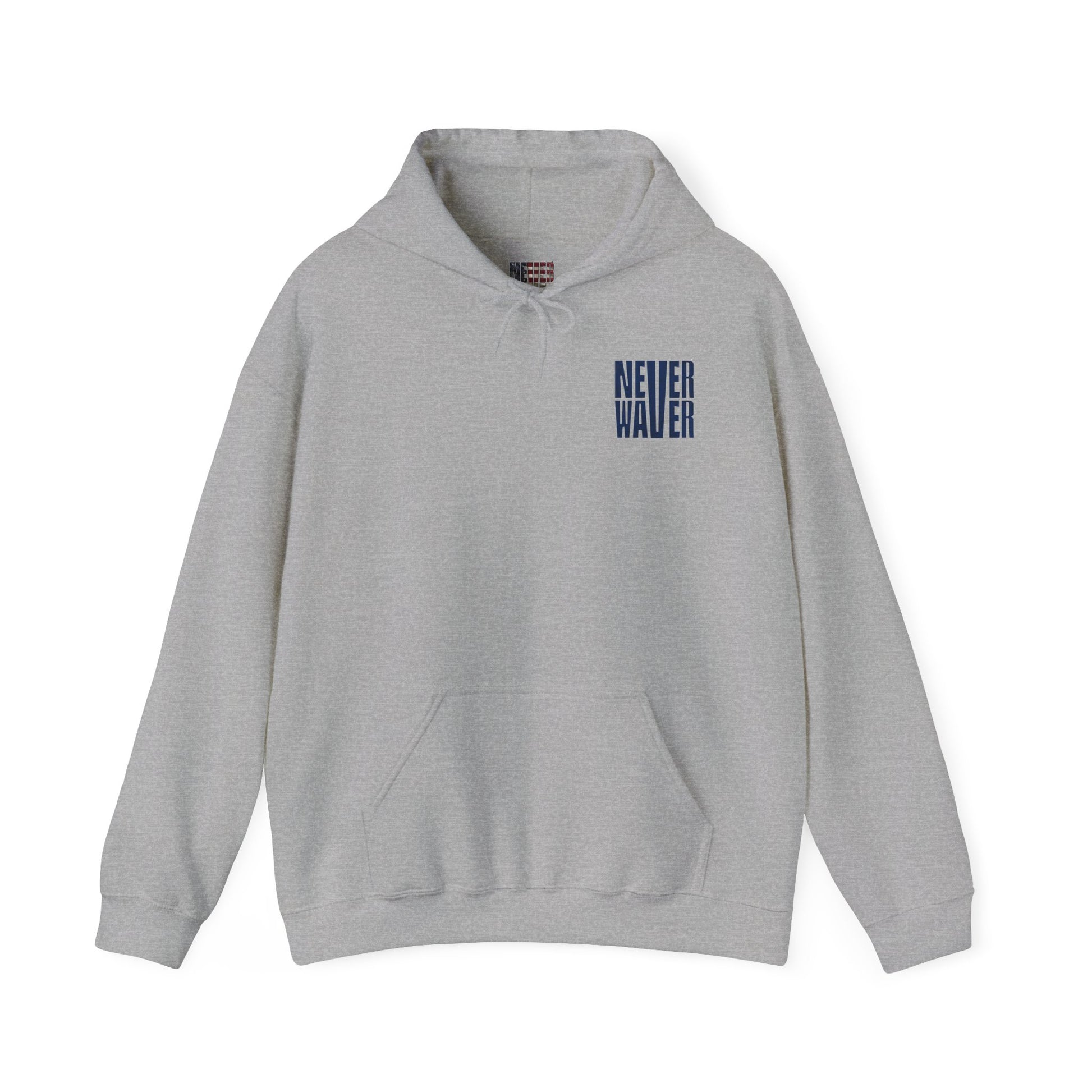 Indianapolis Fans Never Waver Unisex Heavy Blend™ Hooded Sweatshirt - Comfortable and Stylish for Everyday Wear - Never Waver