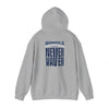 Indianapolis Fans Never Waver Unisex Heavy Blend™ Hooded Sweatshirt - Comfortable and Stylish for Everyday Wear - Never Waver