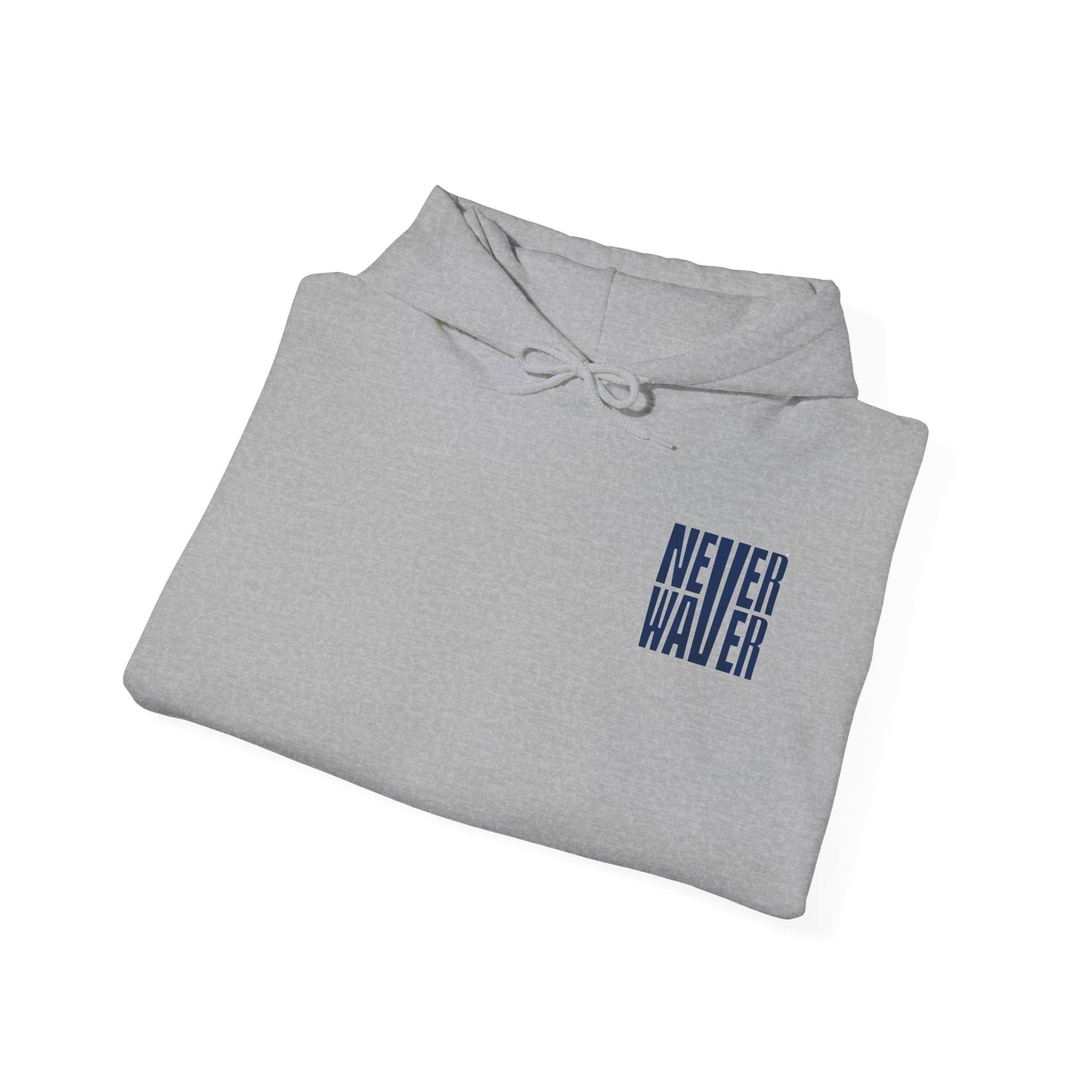Indianapolis Fans Never Waver Unisex Heavy Blend™ Hooded Sweatshirt - Comfortable and Stylish for Everyday Wear - Never Waver
