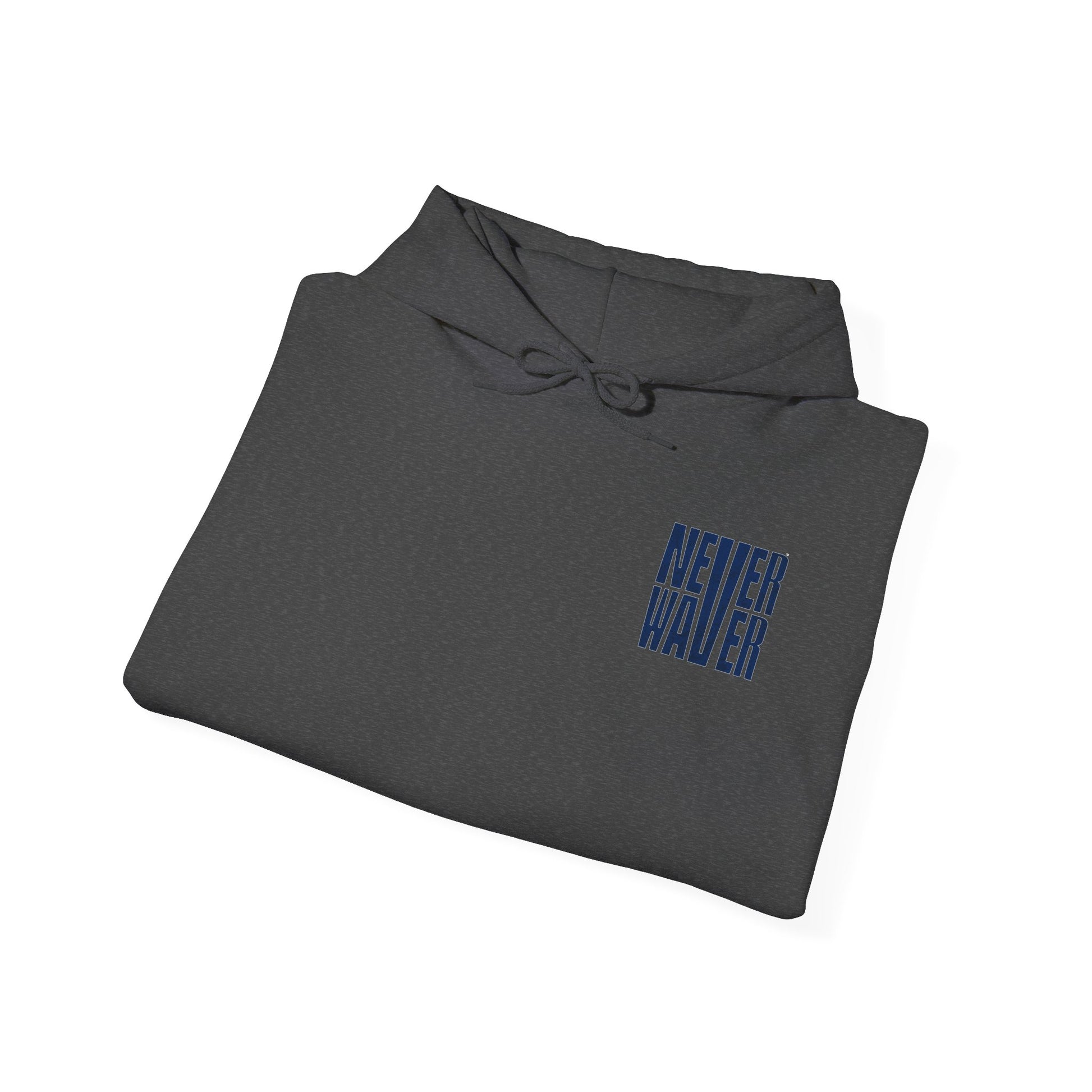 Indianapolis Fans Never Waver Unisex Heavy Blend™ Hooded Sweatshirt - Comfortable and Stylish for Everyday Wear - Never Waver