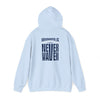 Indianapolis Fans Never Waver Unisex Heavy Blend™ Hooded Sweatshirt - Comfortable and Stylish for Everyday Wear - Never Waver