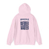 Indianapolis Fans Never Waver Unisex Heavy Blend™ Hooded Sweatshirt - Comfortable and Stylish for Everyday Wear - Never Waver