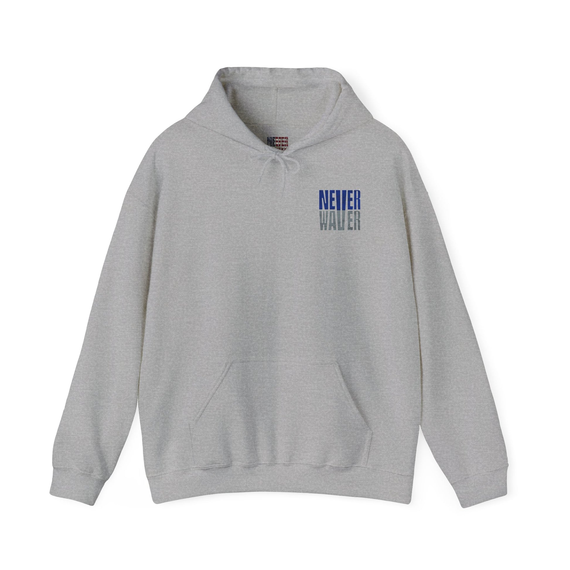 Motivational Unisex Heavy Blend™ Hooded Sweatshirt - "Dallas Fans Never Waver" - Never Waver