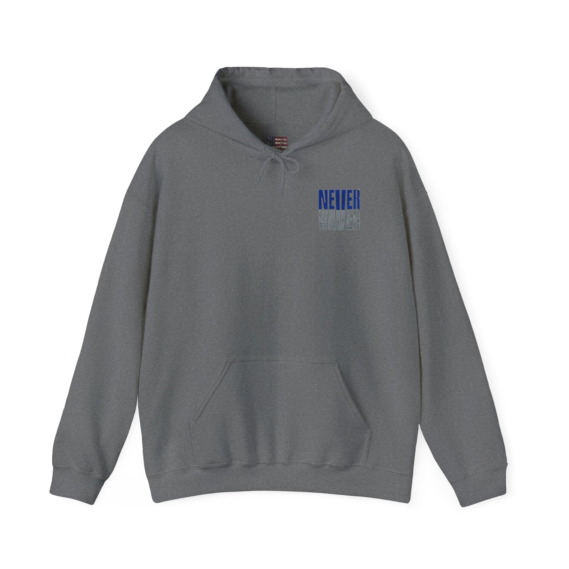 Motivational Unisex Heavy Blend™ Hooded Sweatshirt - "Dallas Fans Never Waver" - Never Waver