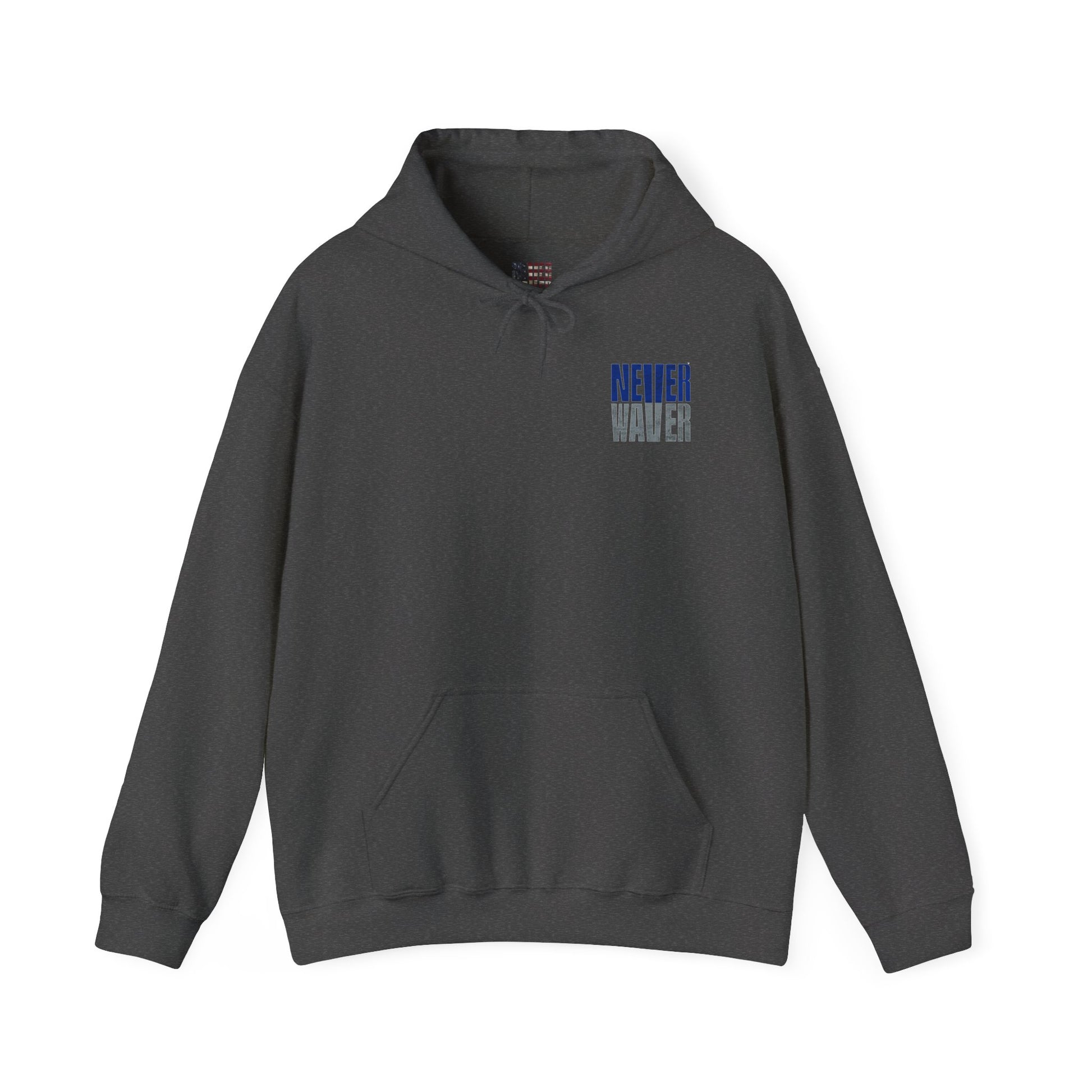 Motivational Unisex Heavy Blend™ Hooded Sweatshirt - "Dallas Fans Never Waver" - Never Waver