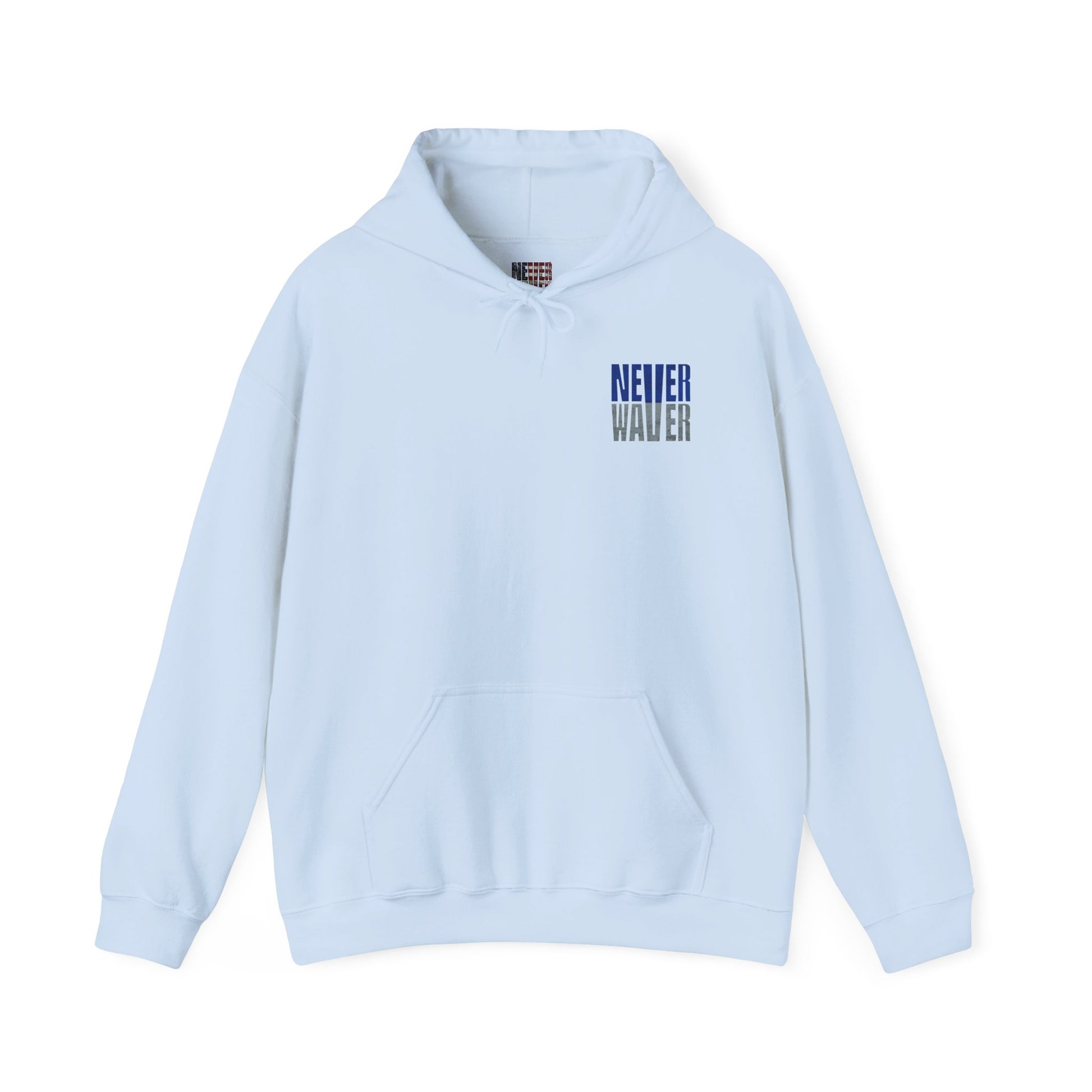 Motivational Unisex Heavy Blend™ Hooded Sweatshirt - "Dallas Fans Never Waver" - Never Waver