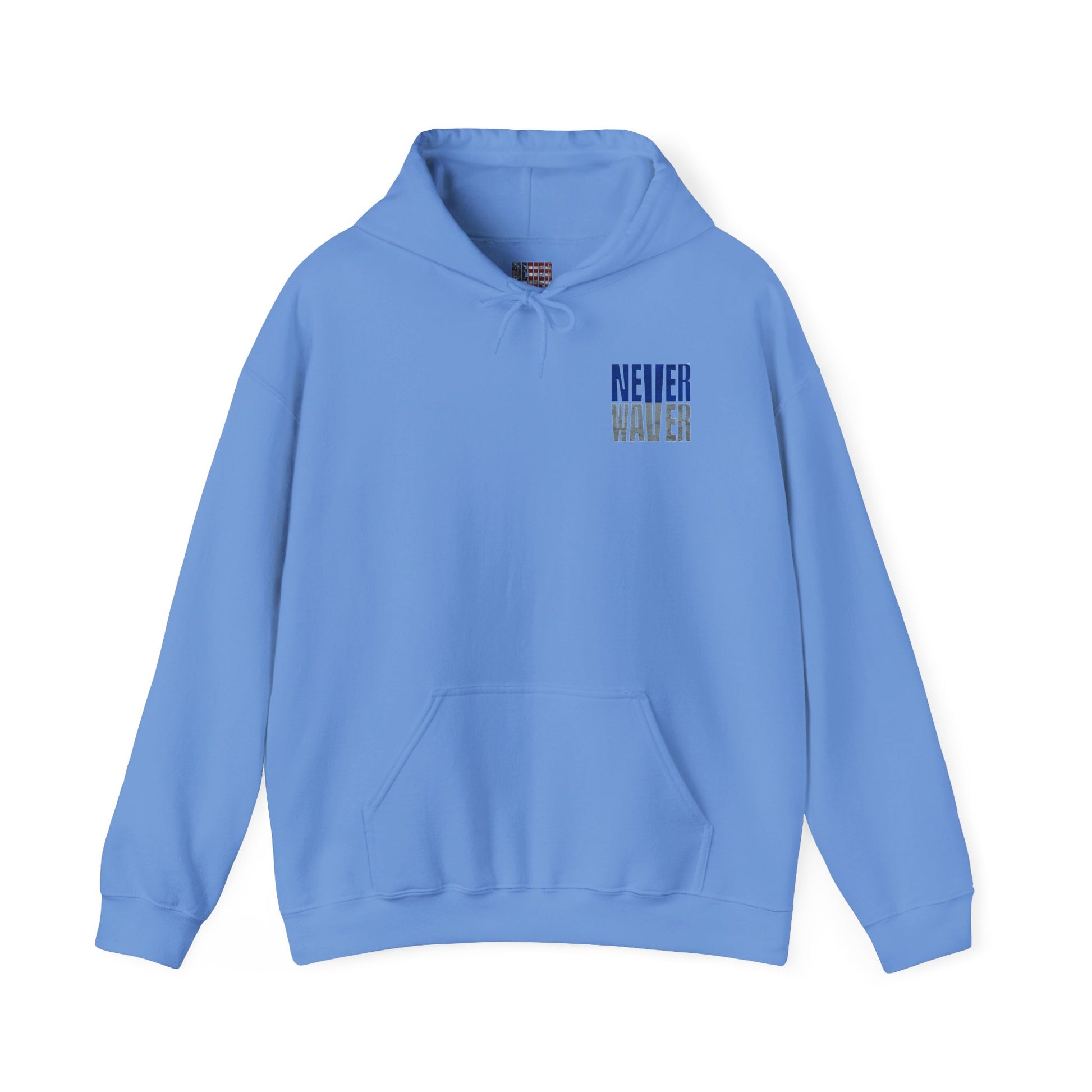 Motivational Unisex Heavy Blend™ Hooded Sweatshirt - "Dallas Fans Never Waver" - Never Waver