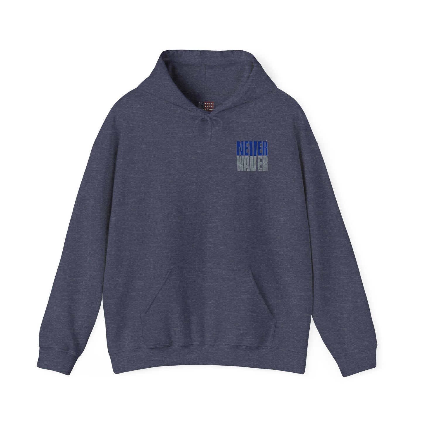 Motivational Unisex Heavy Blend™ Hooded Sweatshirt - "Dallas Fans Never Waver" - Never Waver