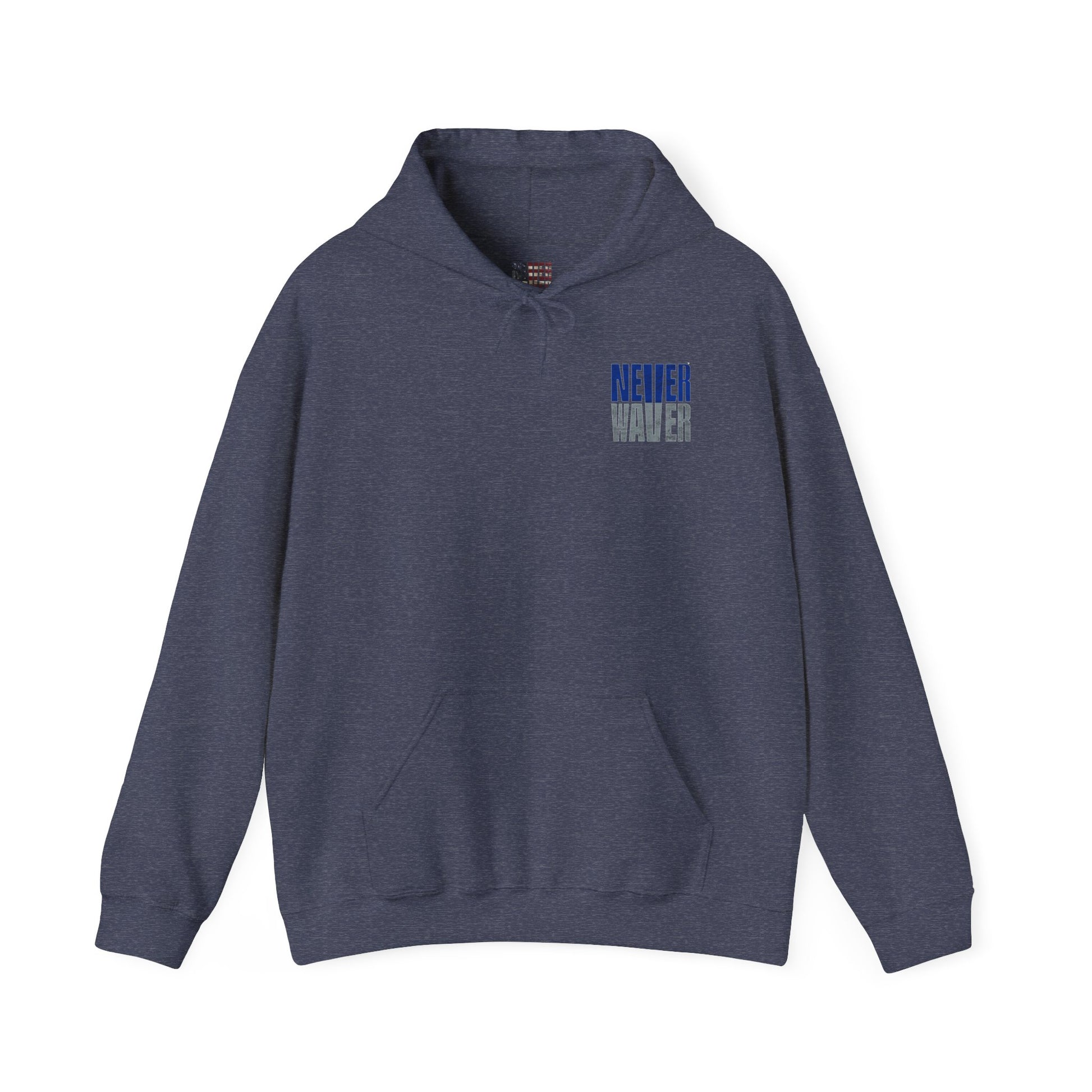 Motivational Unisex Heavy Blend™ Hooded Sweatshirt - "Dallas Fans Never Waver" - Never Waver