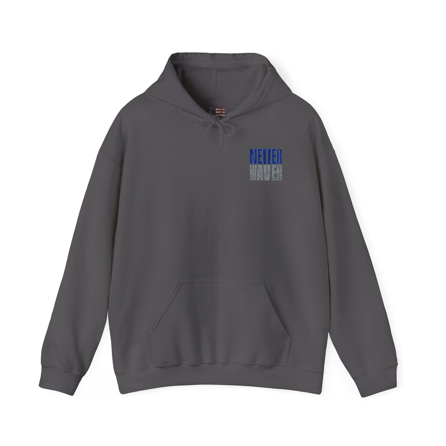 Motivational Unisex Heavy Blend™ Hooded Sweatshirt - "Dallas Fans Never Waver" - Never Waver