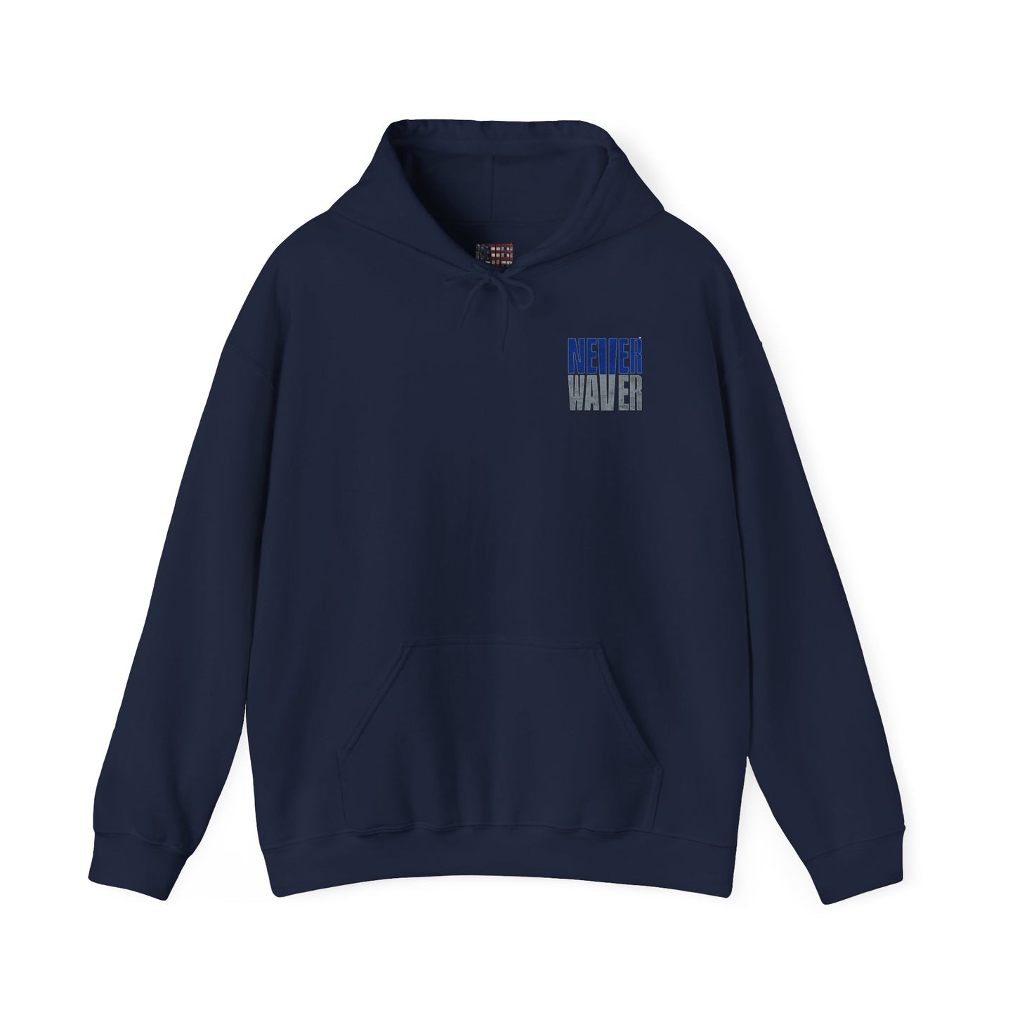 Motivational Unisex Heavy Blend™ Hooded Sweatshirt - "Dallas Fans Never Waver" - Never Waver