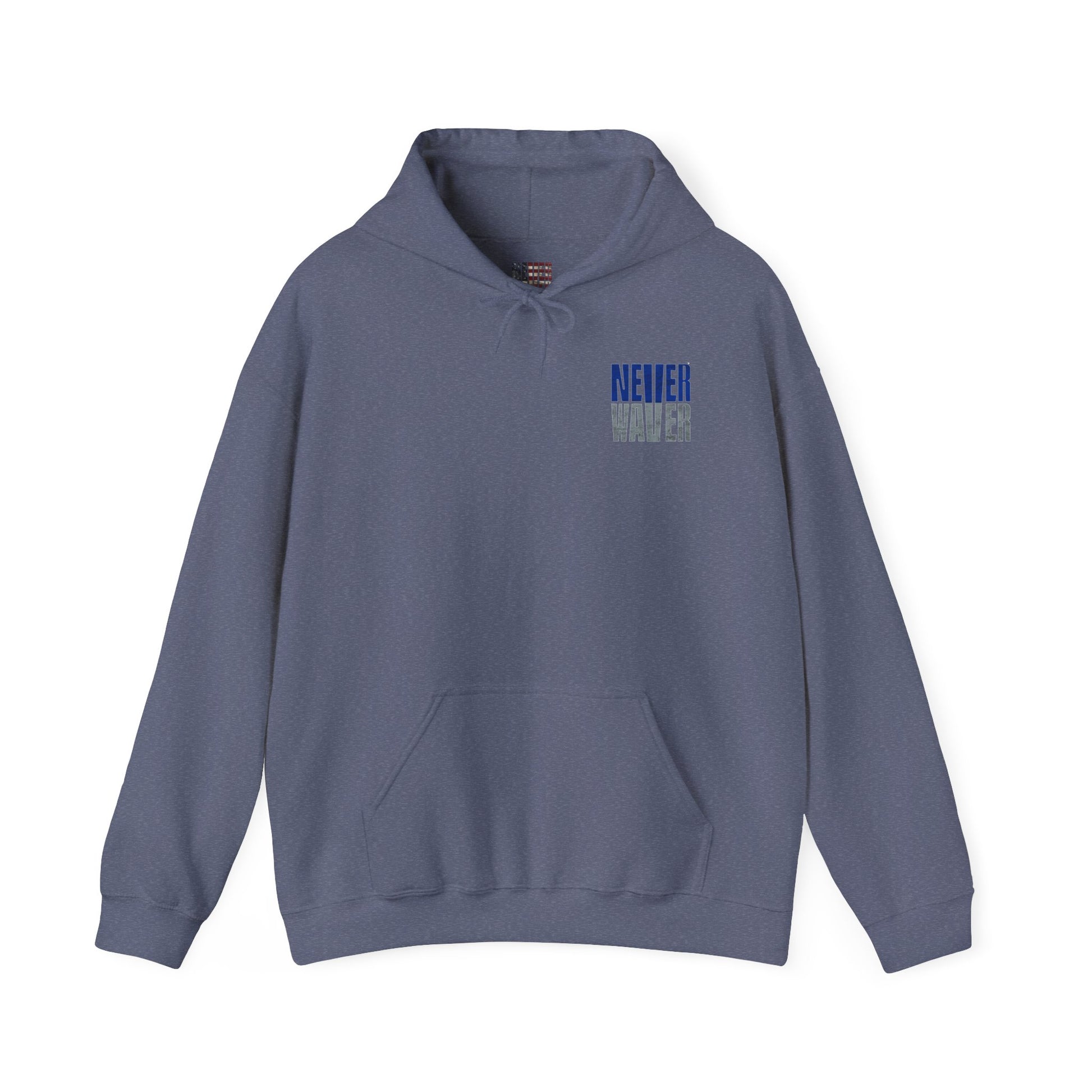 Motivational Unisex Heavy Blend™ Hooded Sweatshirt - "Dallas Fans Never Waver" - Never Waver