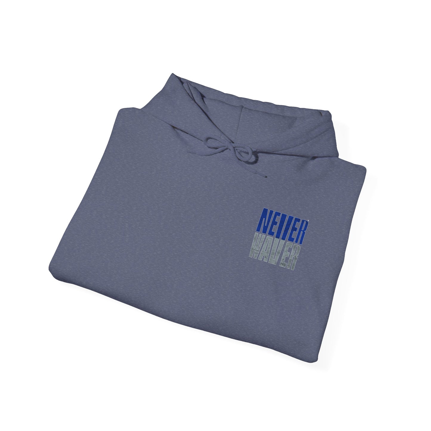 Motivational Unisex Heavy Blend™ Hooded Sweatshirt - "Dallas Fans Never Waver" - Never Waver