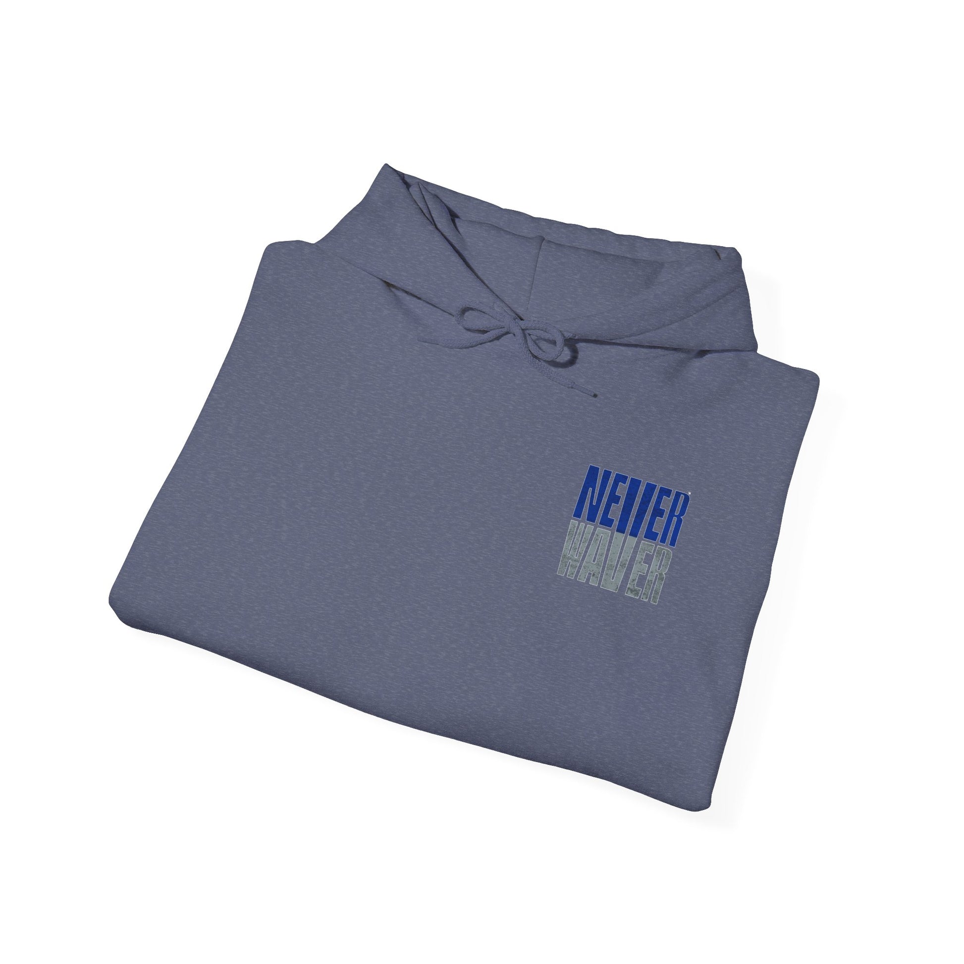 Motivational Unisex Heavy Blend™ Hooded Sweatshirt - "Dallas Fans Never Waver" - Never Waver
