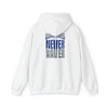 Motivational Unisex Heavy Blend™ Hooded Sweatshirt - "Dallas Fans Never Waver" - Never Waver
