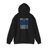 Motivational Unisex Heavy Blend™ Hooded Sweatshirt - "Dallas Fans Never Waver" - Never Waver