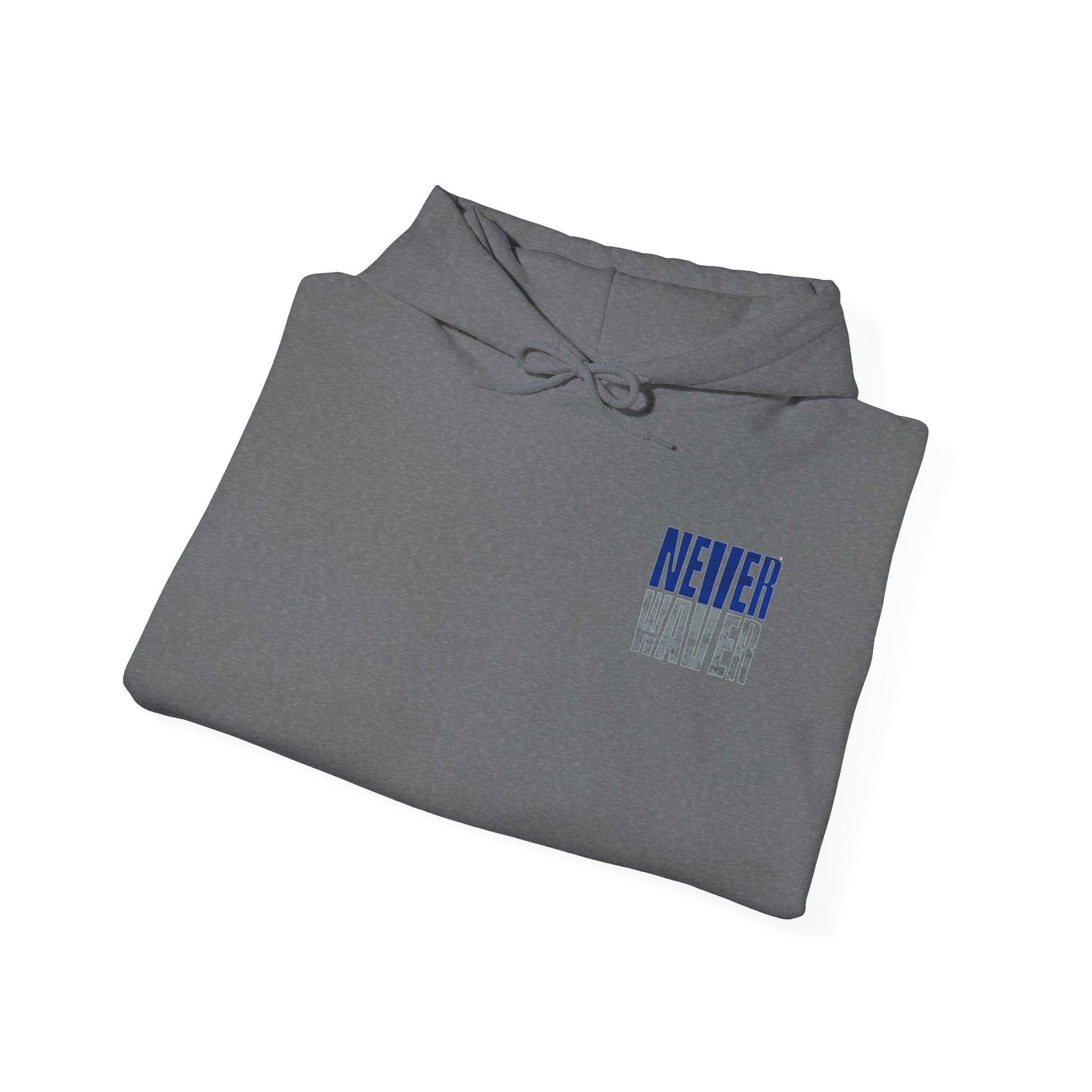 Motivational Unisex Heavy Blend™ Hooded Sweatshirt - "Dallas Fans Never Waver" - Never Waver