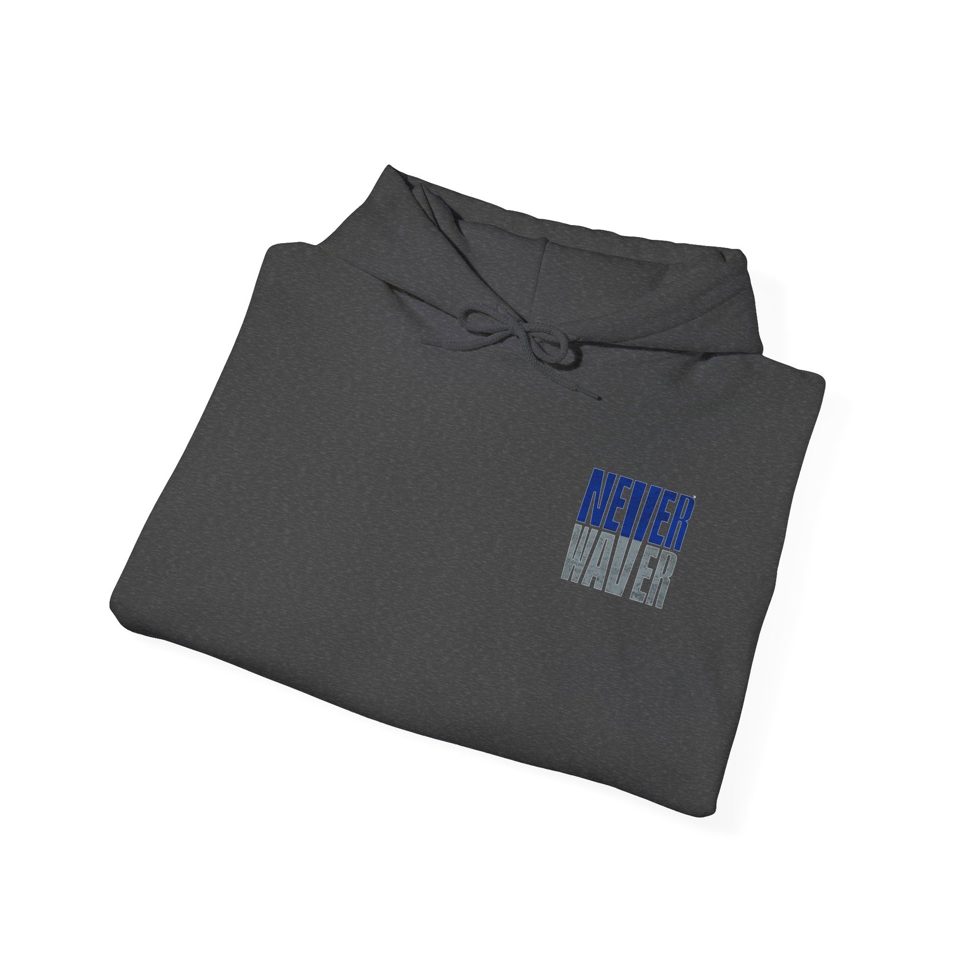 Motivational Unisex Heavy Blend™ Hooded Sweatshirt - "Dallas Fans Never Waver" - Never Waver