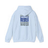 Motivational Unisex Heavy Blend™ Hooded Sweatshirt - "Dallas Fans Never Waver" - Never Waver