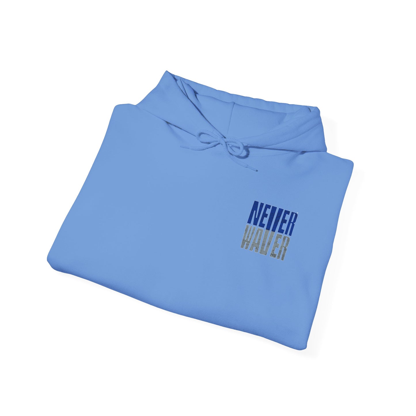 Motivational Unisex Heavy Blend™ Hooded Sweatshirt - "Dallas Fans Never Waver" - Never Waver