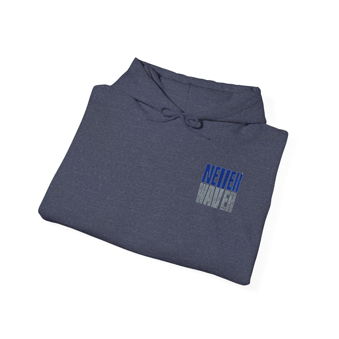 Motivational Unisex Heavy Blend™ Hooded Sweatshirt - "Dallas Fans Never Waver" - Never Waver
