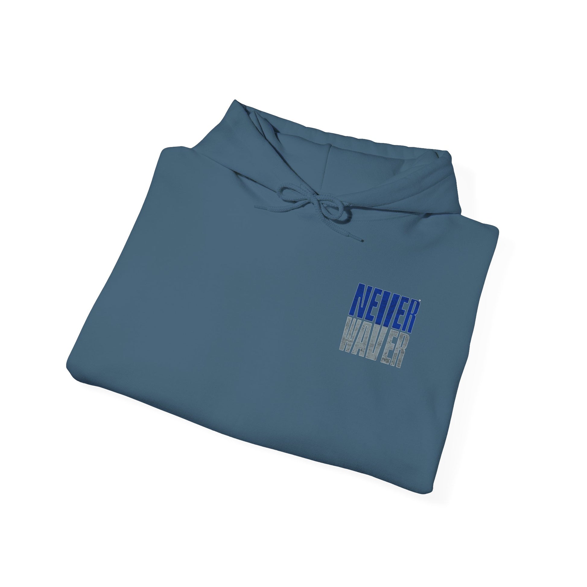 Motivational Unisex Heavy Blend™ Hooded Sweatshirt - "Dallas Fans Never Waver" - Never Waver