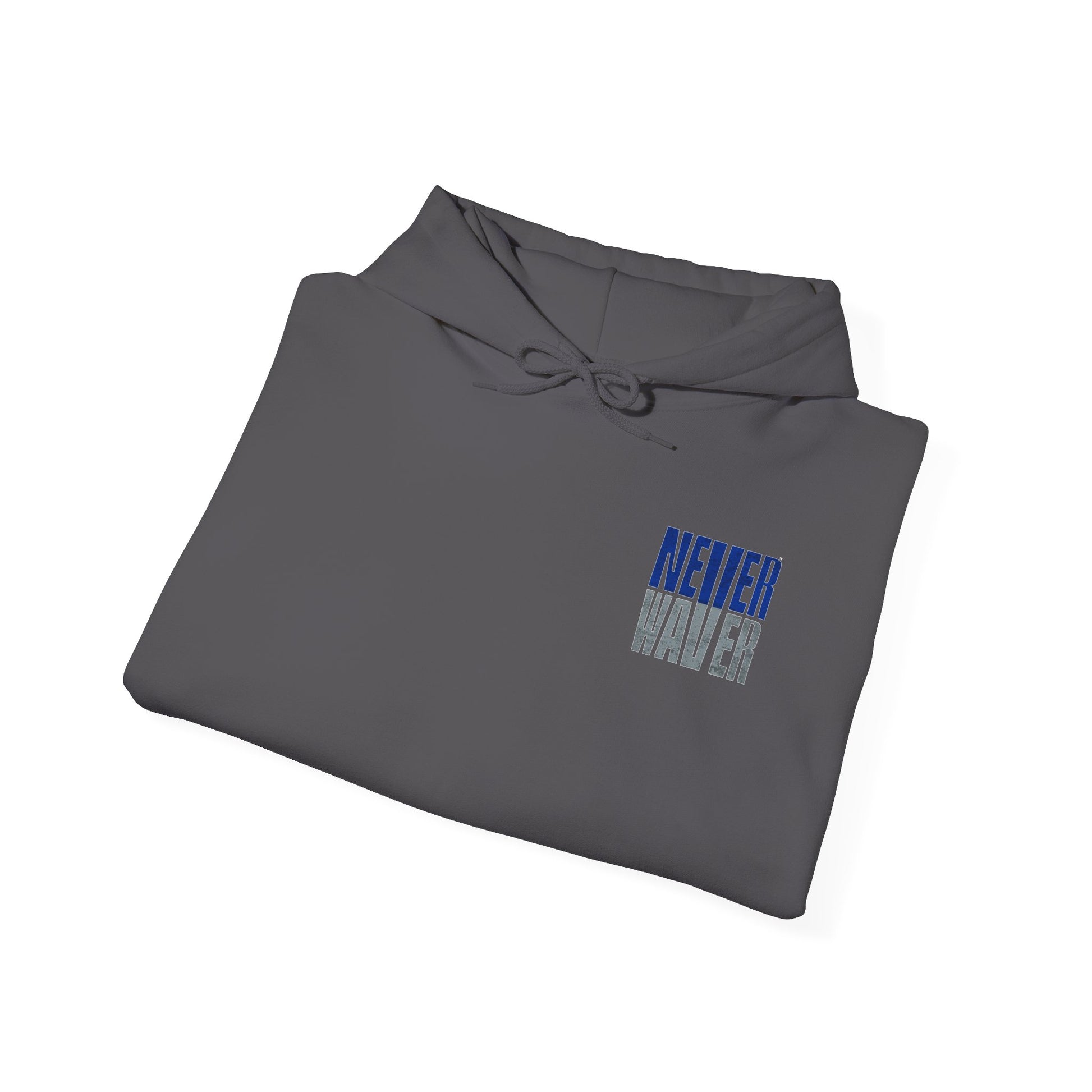 Motivational Unisex Heavy Blend™ Hooded Sweatshirt - "Dallas Fans Never Waver" - Never Waver