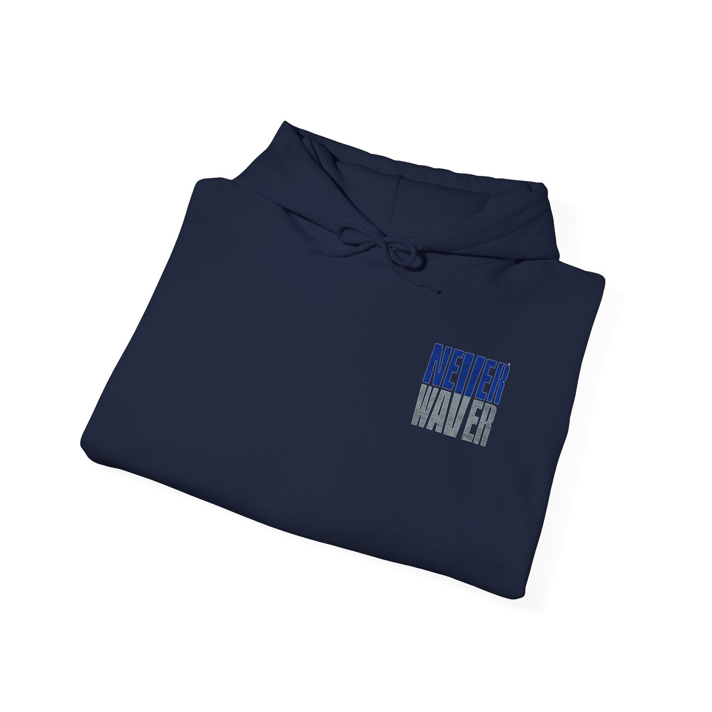 Motivational Unisex Heavy Blend™ Hooded Sweatshirt - "Dallas Fans Never Waver" - Never Waver