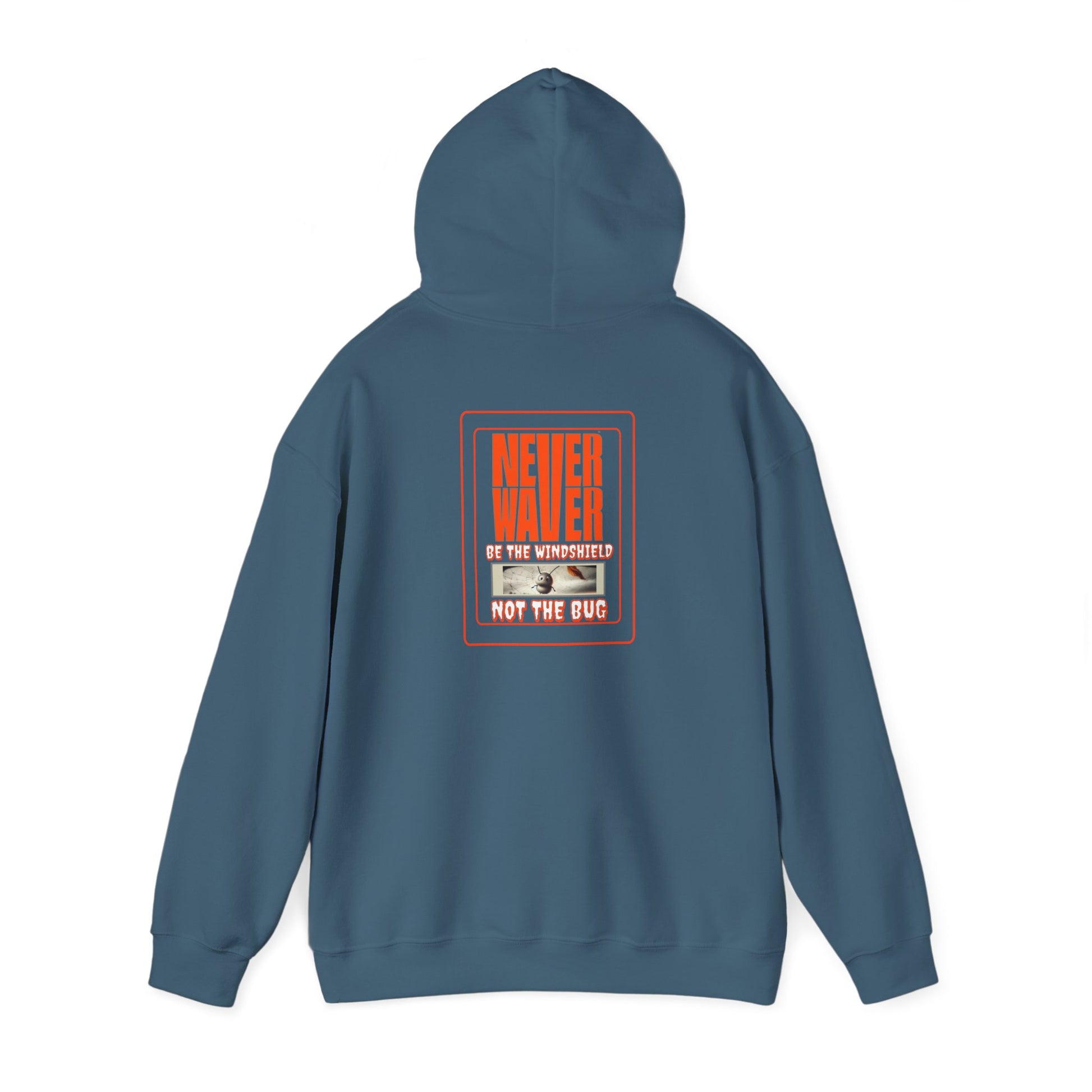 Never Waver be the Windshield  Unisex Heavy Blend™ Hooded Sweatshirt - Never Waver