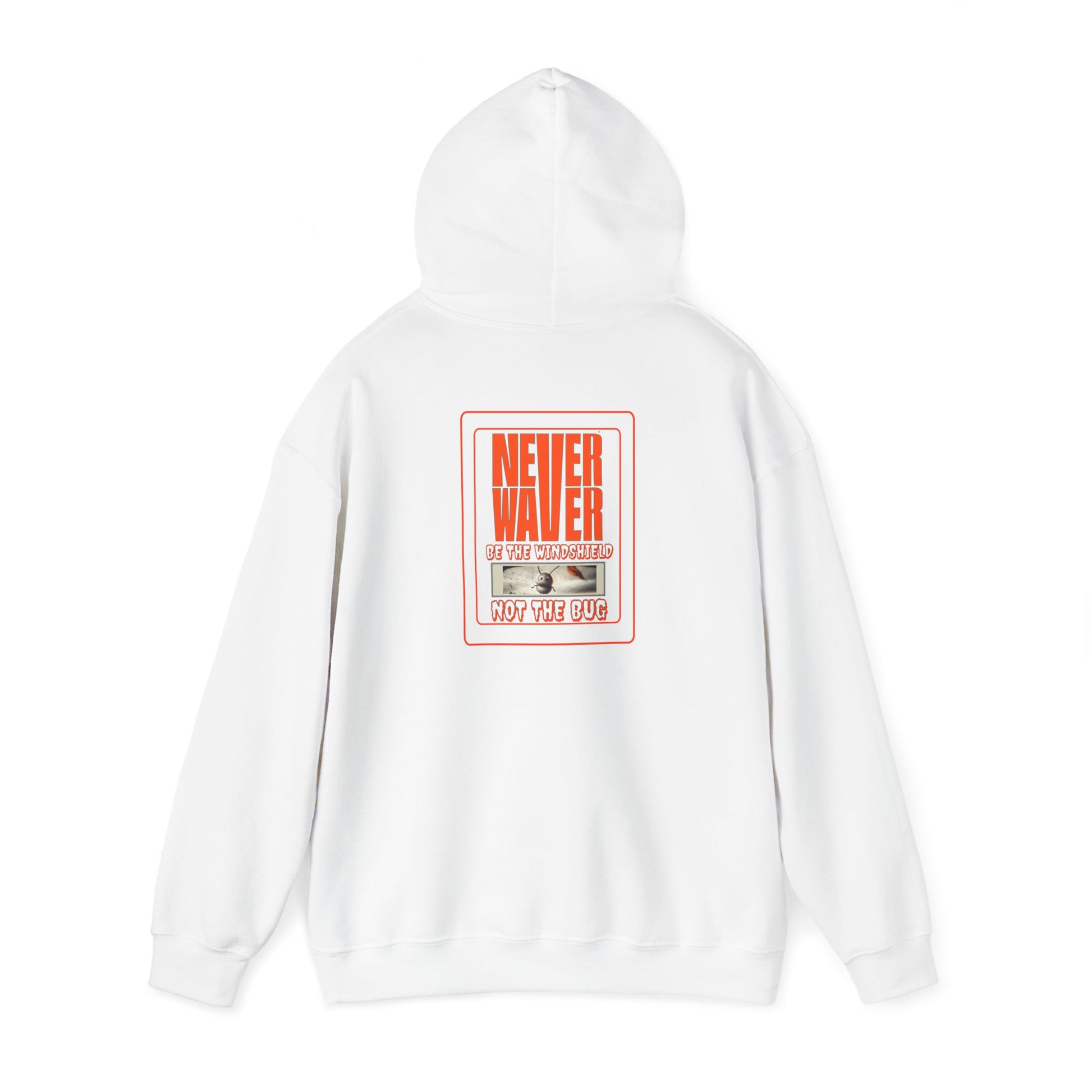 Never Waver be the Windshield  Unisex Heavy Blend™ Hooded Sweatshirt - Never Waver