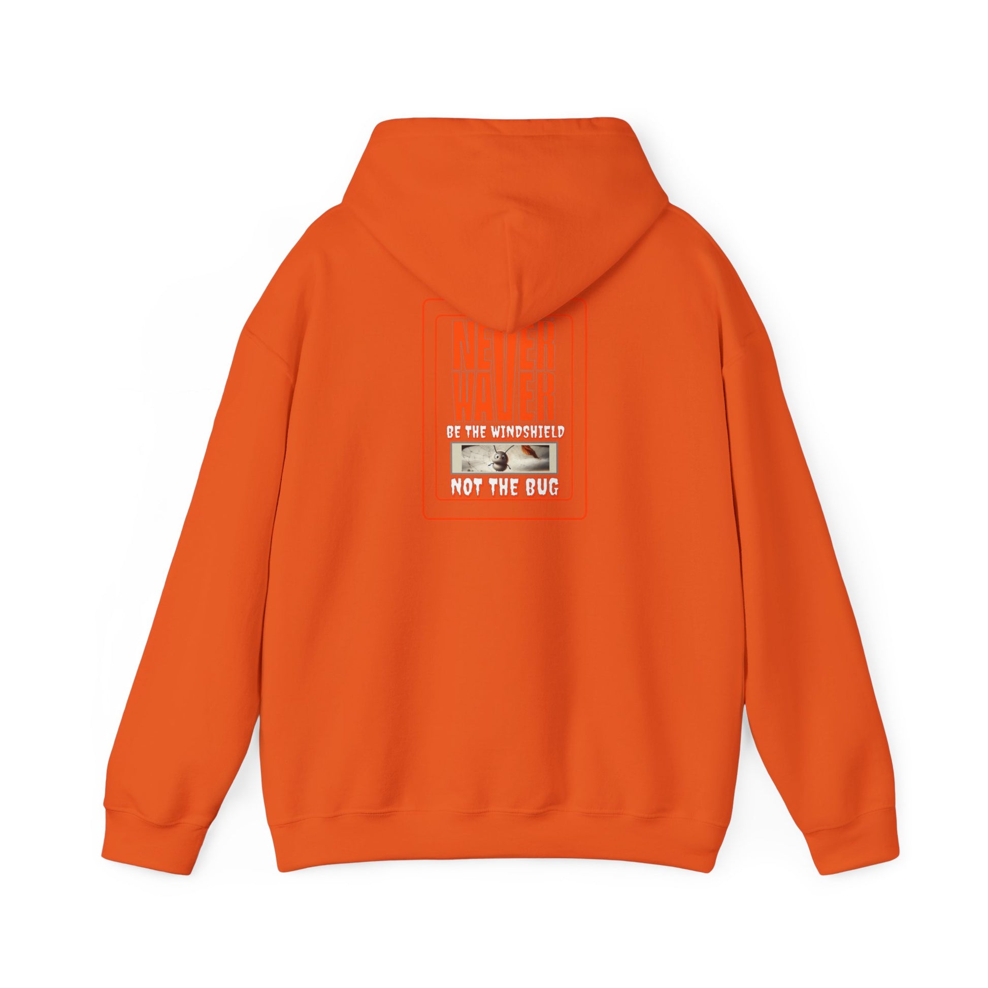 Never Waver be the Windshield  Unisex Heavy Blend™ Hooded Sweatshirt - Never Waver