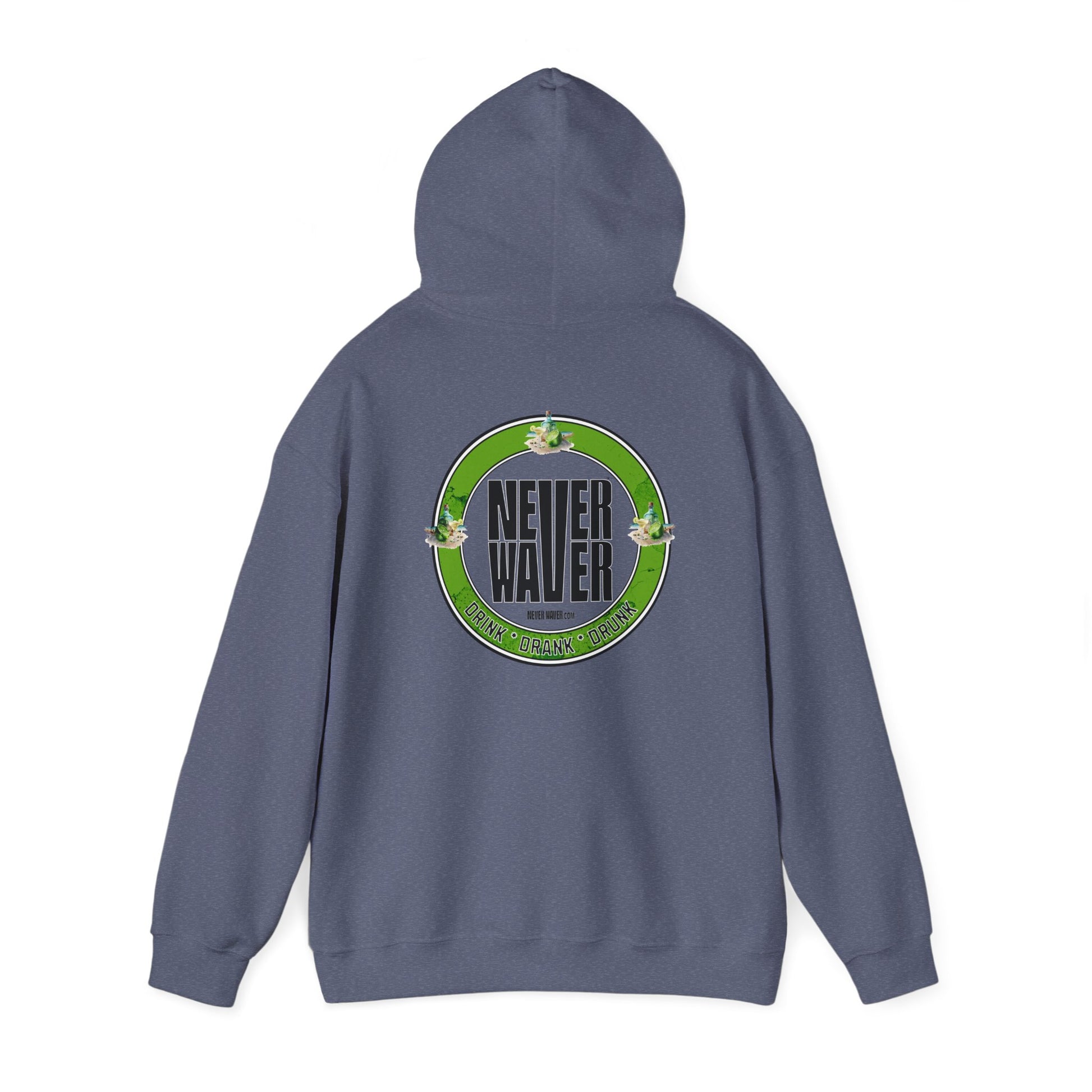 Never Waver Drink Drank Drunk Unisex Heavy Blend™ Hooded Sweatshirt - Never Waver
