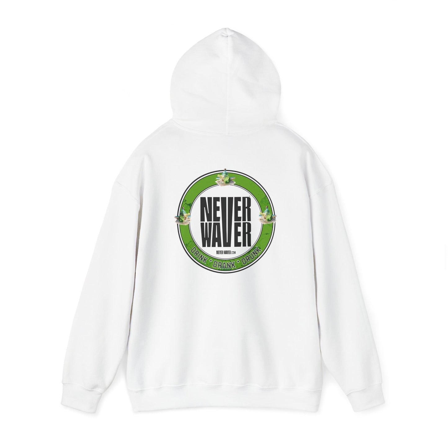 Never Waver Drink Drank Drunk Unisex Heavy Blend™ Hooded Sweatshirt - Never Waver