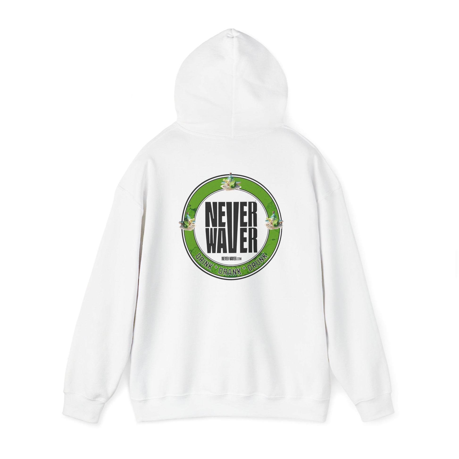 Never Waver Drink Drank Drunk Unisex Heavy Blend™ Hooded Sweatshirt - Never Waver