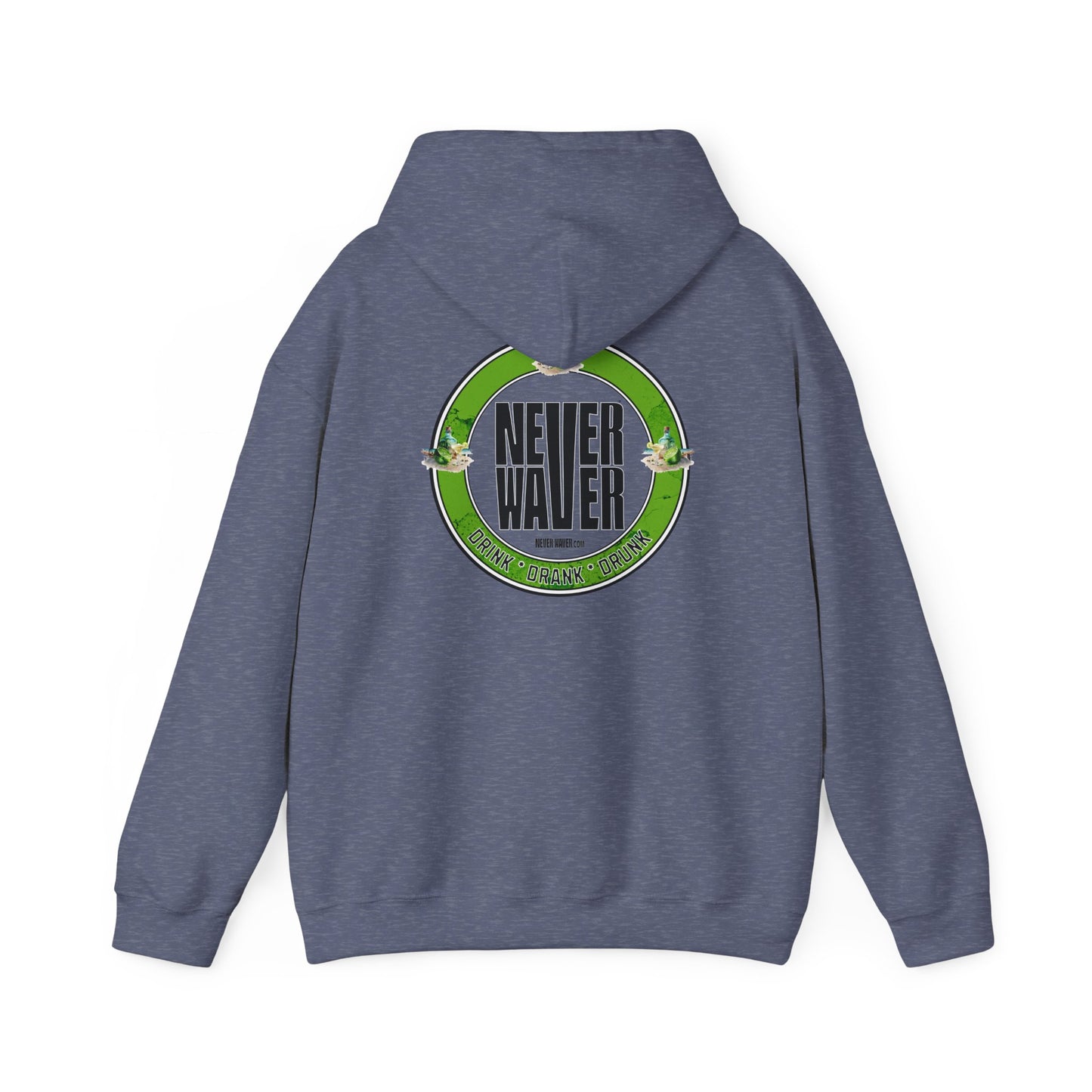 Never Waver Drink Drank Drunk Unisex Heavy Blend™ Hooded Sweatshirt - Never Waver